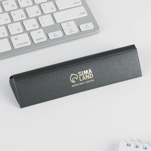 Ручка шариковая, в подарочном футляре, металл, синяя паста Лучшему мужчине - Artfox фото 5