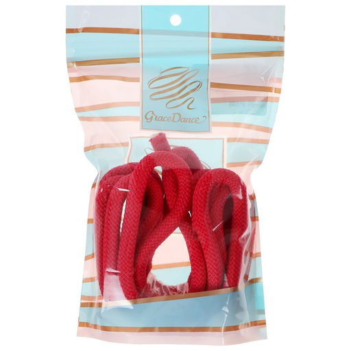 Скакалка гимнастическая Grace Dance, 3 м, цвет фуксия  фото 3