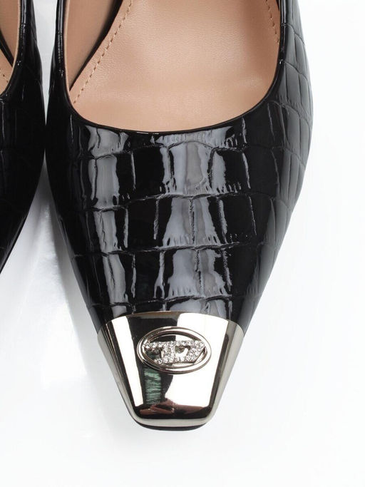 06-P1-7480 BLACK Туфли женские (натуральная кожа)