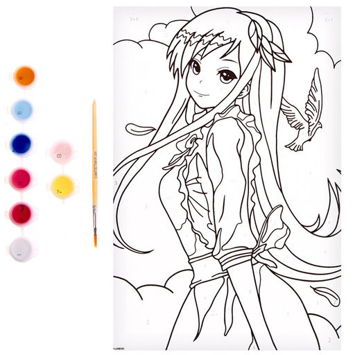 Картина по номерам Розовые мечты, 20 30 см - Школа талантов фото 5