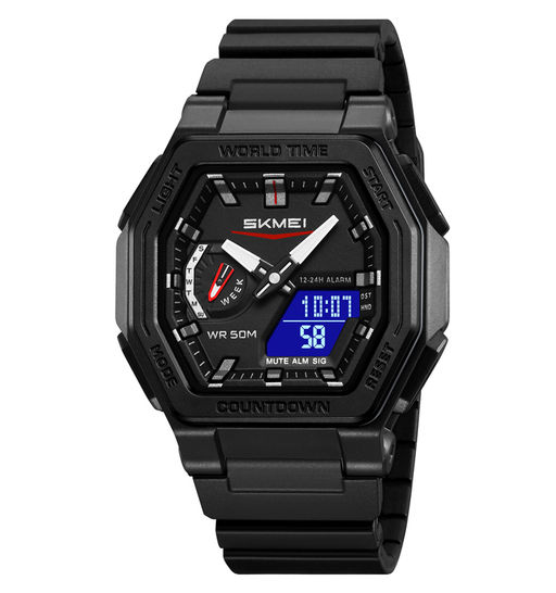 Часы наручные Skmei мужские электронные спортивные 2438black