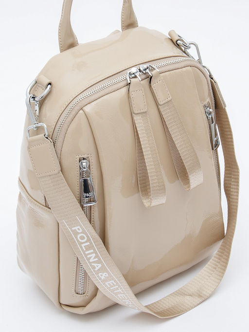 Рюкзак 19031-8 apricot Polina&Eiterou