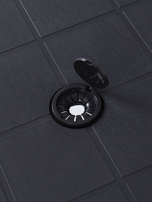 Стол садовый «Атлант», 80×80×76.5 см, квадратный, пластиковый, цвет графитовый