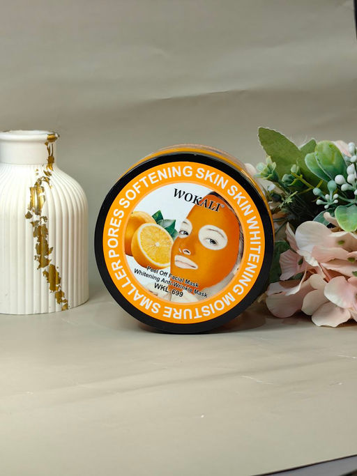 Маска-плёнка от чёрных точек оранжевая