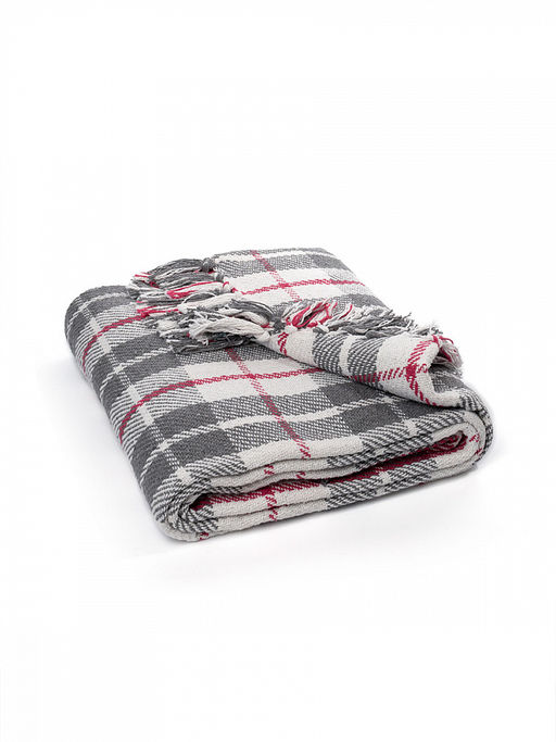 Покрывало 200х220 серый Хлопок 100% - Denastia фото 4