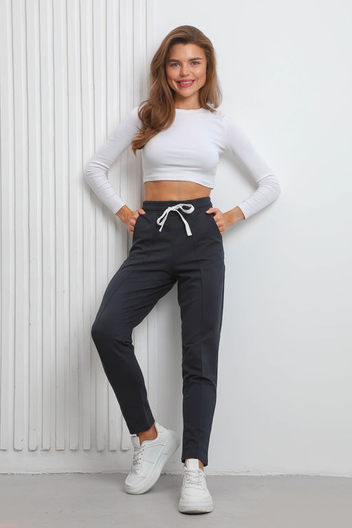 Брюки спортивные женские Karma Life хлопок с эластаном  фото 2