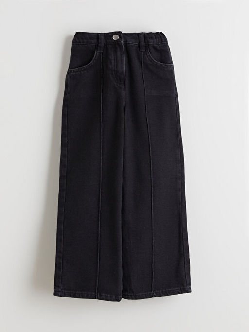 Beli Ayarlanabilir K?z ?ocuk Jean Pantolon