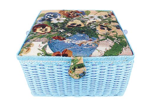 Gamma SBJ-003 шкатулка для швейных принадлежностей 31.5 х 31.5 х 19 см Анютины глазки