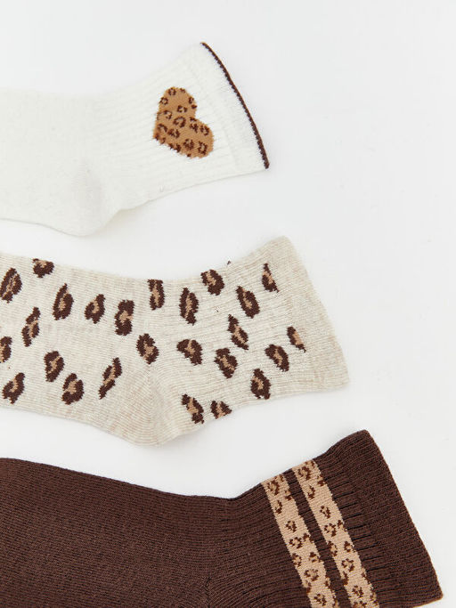 Desenli K?z ?ocuk Soket ?orap 5li