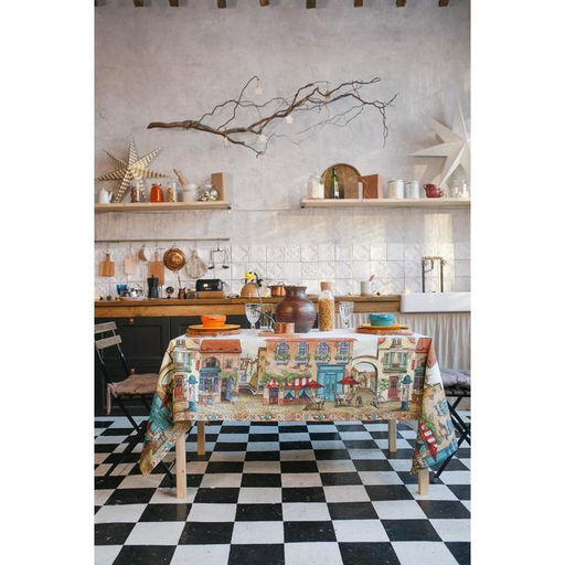 Скатерть Этель: Италия, 220 150 см, хлопок 100 %, саржа, 190 г/м  фото 3