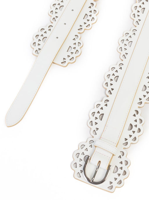Ремень поясной ELEGANZZA Z9170 white