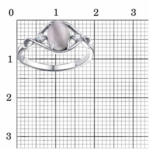 КОЛЬЦО 24814938ПлС - Красная пресня фото 2