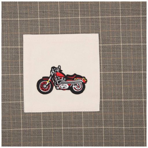 ФАРТУК МАЛЕНЬКИЙ ДЕКОРАТИВНЫЙ ИСТИННЫЙ ДЖЕНТЛЬМЕН ,СЕРЫЙ, 50 - Lefard фото 3