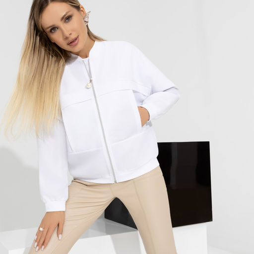 Бомбер Круизные мечты (вайт, нью) - Charutti фото 5