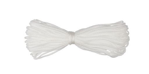 Шнур ШБ-2 2 мм вязаный 20 м 2 м БЕЛЫЙ