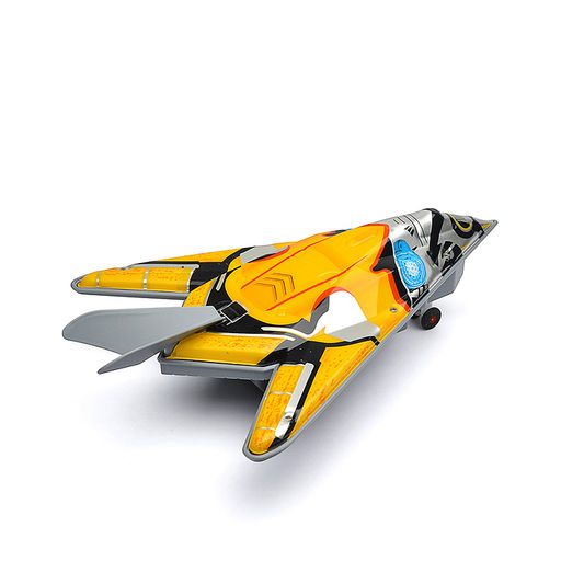 Самолет "Истребитель" желтый, р/у, 1:16, в коробке