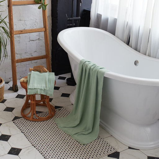 Полотенце махровое Love Life Fringe, 50х90 см, цвет оливковый, 100% хлопок, 380 гр/м2 - Lovelife фото 7