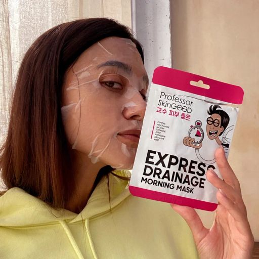 Professor SkinGOOD Маска для лица против отечности Drainage Mask 27 мл  фото 4
