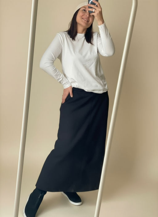 Очень теплая юбка (интерсофт или начес) - Knitka wear фото 13