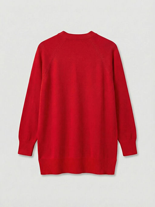 Bisiklet Yaka Kad?n Triko Tunik