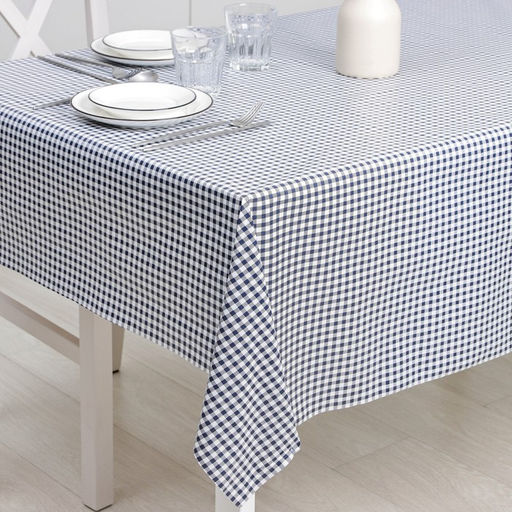 Клеёнка на стол Доляна «Клетка», на нетканой основе, ширина 137 см, рулон 20 м, цвет МИКС