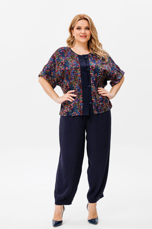 Костюм Michel Chic 1378 синий, мультколор