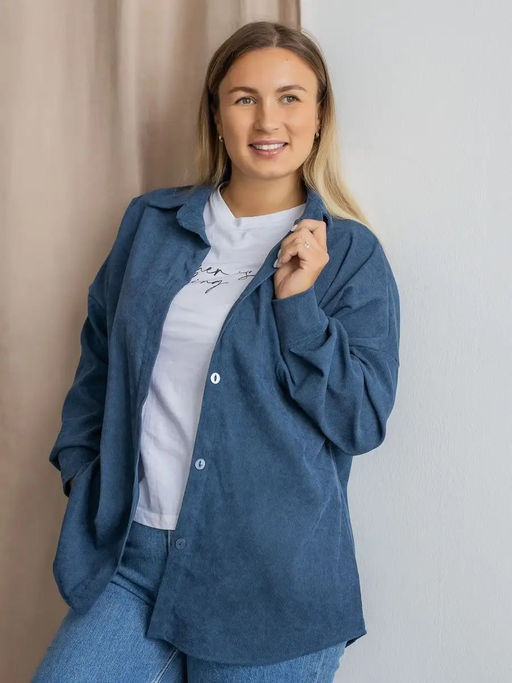 Рубашка женская вельвет РЖМ-01