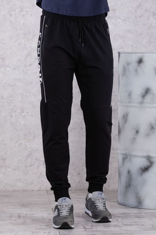 Брюки спортивные 
 3.MM123A-чёрный