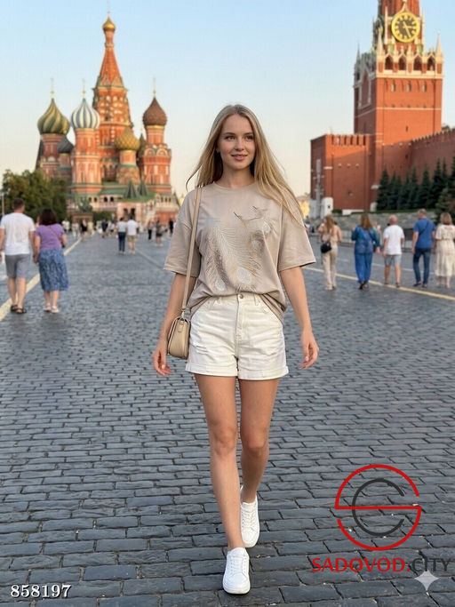 Футболка женская из хлопка - Fiona фото 5