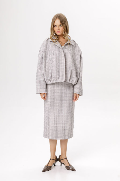 Бомбер Pirs 6667 серый