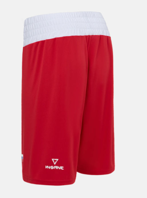 Шорты боксерские INSANE RBF IN25-BF700-K, красный  фото 3