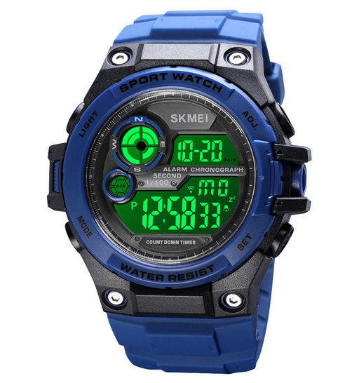 Часы наручные Skmei мужские электронные водонепронецаемые спортивные 1759blue