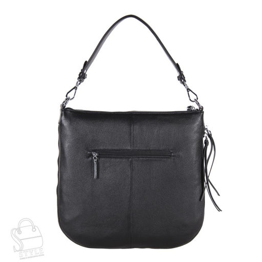 Сумка женская кожаная 9653Y black Polina&Eiterou фото 4