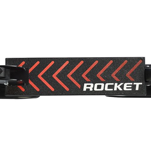 Самокат-снегокат, складной, в коробке (красный)