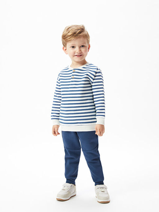 Beli Lastikli Basic Erkek Bebek E?ofman Alt