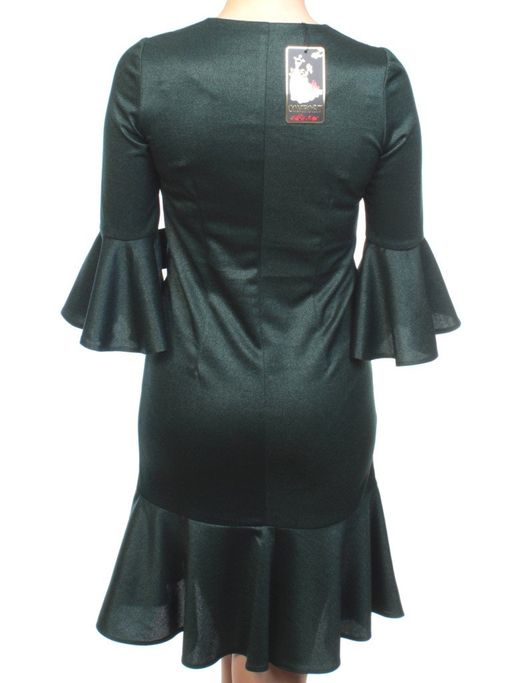 C1903 Платье женское (90% полиэстер, 10% эластан)
