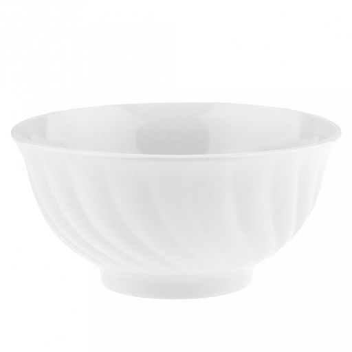 Салатник фарфоровый "Алый мак" 700мл, д15,5см, h7,5см, форма "Голубая роза" (Россия)