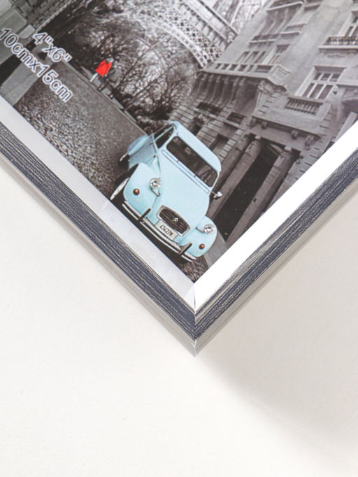 Фоторамка для фото 10×15 см «Данте», пластик, чёрный состаренный, 16×10.8×2.5 см