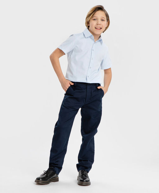 Брюки чинос синие Button Blue