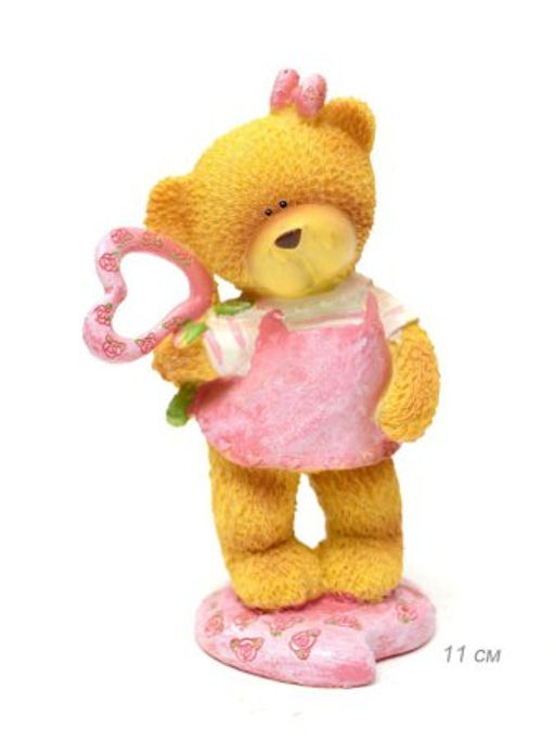 Фигурка Медвежонок с сердцем 11 см / 708-70 /уп 72/АКЦИЯ - Галеонтрейд фото 7