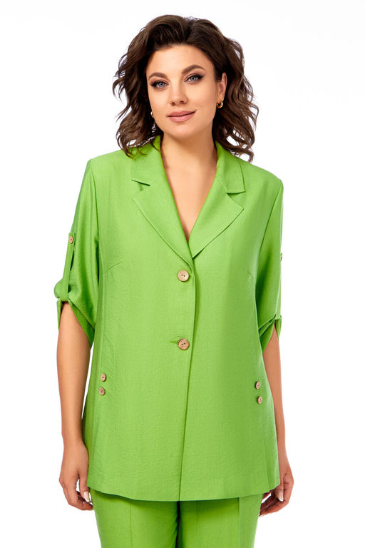 Костюм Olga Style С852 зелень