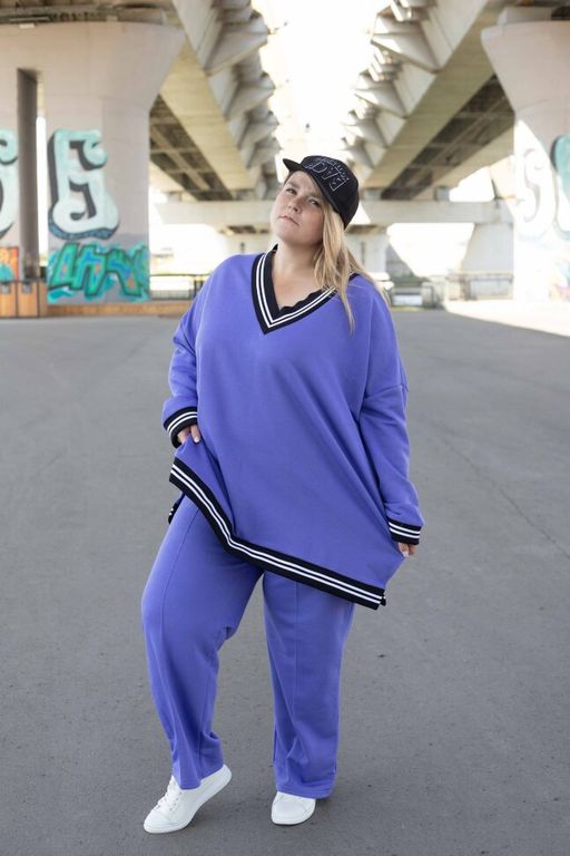 Костюм PlusSize, вери пери - Knitka wear фото 2