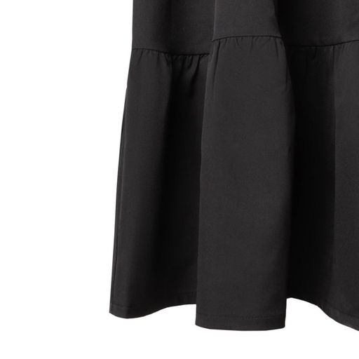 Платье женское миди MIST plus-size, чёрное, размер 52, однотонное