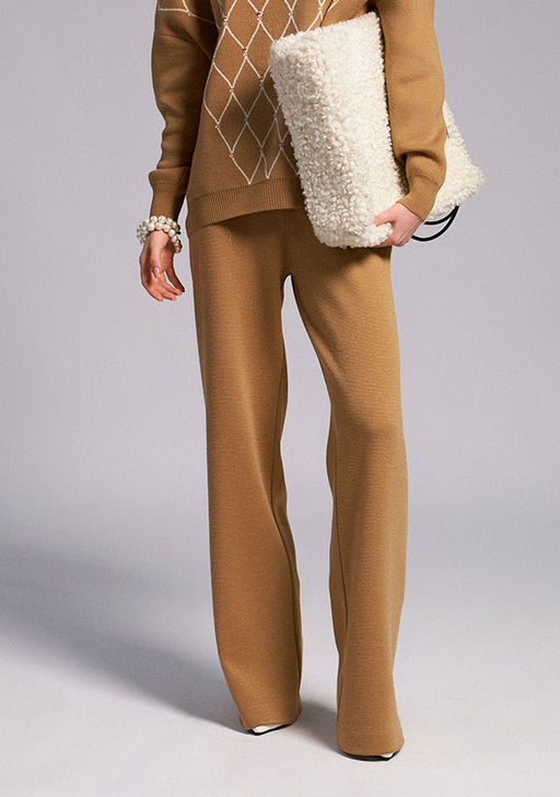 WW-2549 Брюки женские трикотажные стальной. НА ФОТО ДРУГОЙ ЦВЕТ!