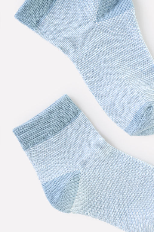 CROCKID СТОК! Носки. Цвет: серо-голубой, полоска фото 3