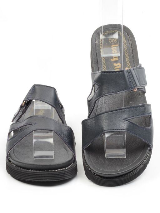 08-K26-8 BLUE Сандалии женские (натуральная кожа) - Фабричный китай фото 12