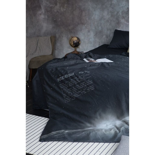 Постельное бельё Этель евро Млечный путь 200*215 см, 240*260 см, 50*70 см - 2 шт фото 11