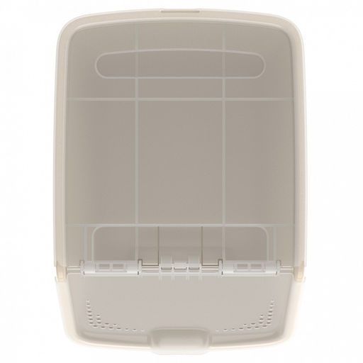 Контейнер для продуктов 10,5л, 33,7х23,8х21,7см, откидная крышка с отверстиями, полипропилен, слоновая кость (Россия) - Домашняя мода фото 8