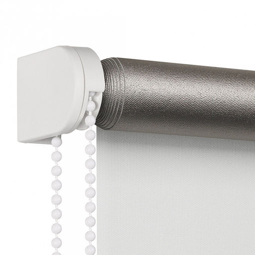 Штора рулонная Blackout Silver 60х160см, полиэстер 100%, плотность 250г/м2, светонепроницаемая, белый, Franc Gardiner (Россия) - Домашняя мода фото 12