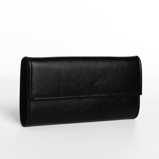 Кошелёк на кнопке, цвет пудровый